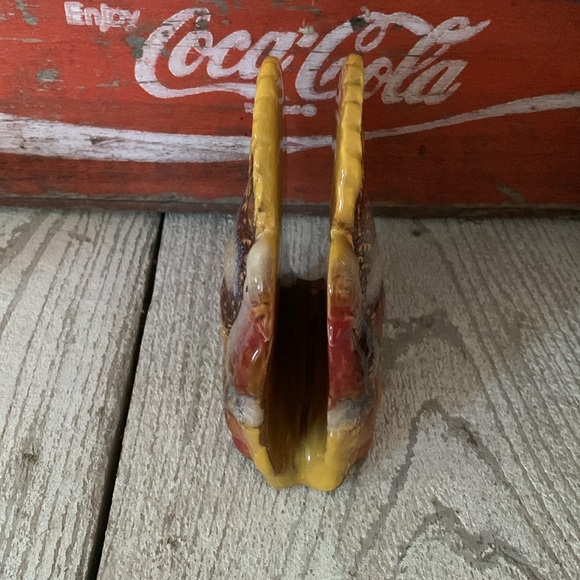 Vintage Stoneware, Turkey Napkin Holder - Picture 4 of 7